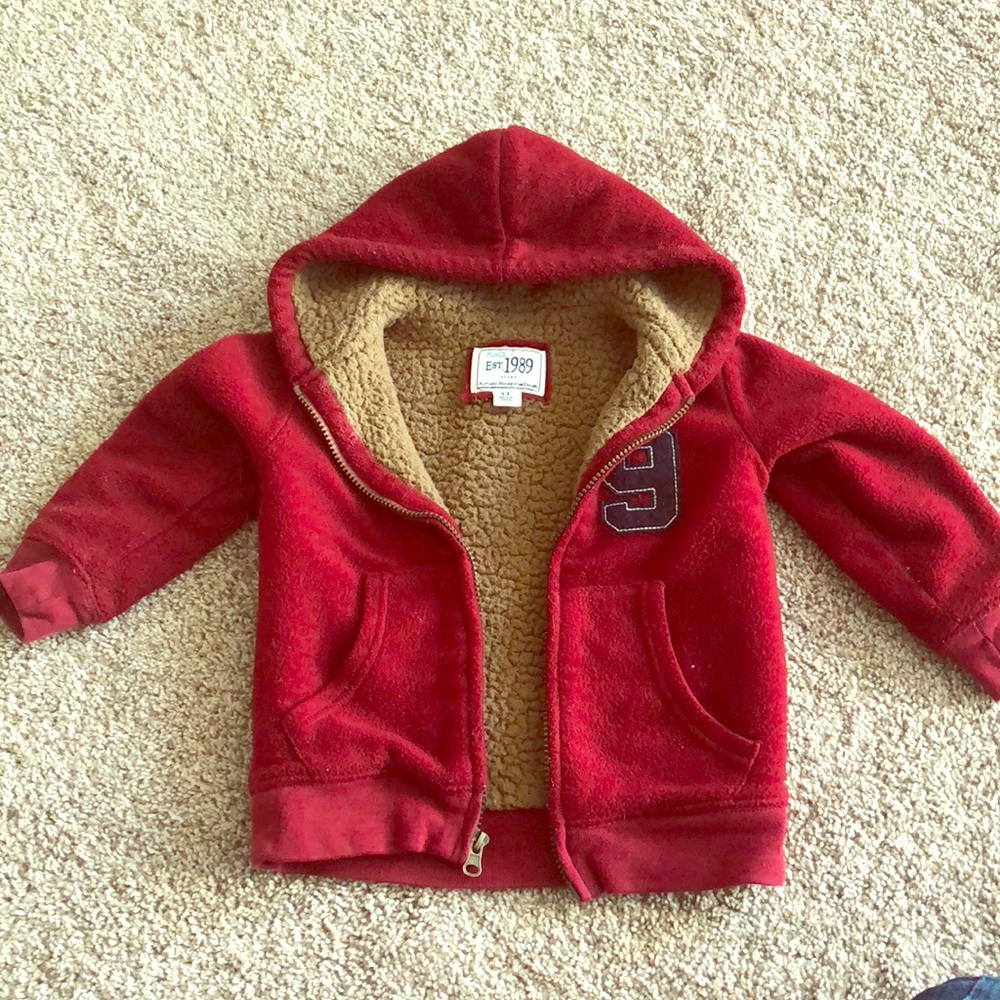 Children’s place red sweater jacket